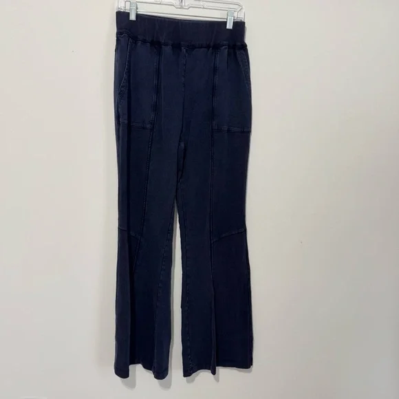 Anthropologie Saturday Sunday Johanna Lounge Sweatpants Blue size M - Picture 2 of 7